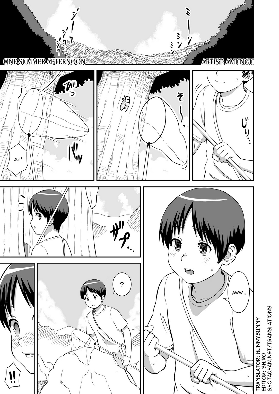 (Amungu) Aru Natsu no Hirusagari (Eng) Cover