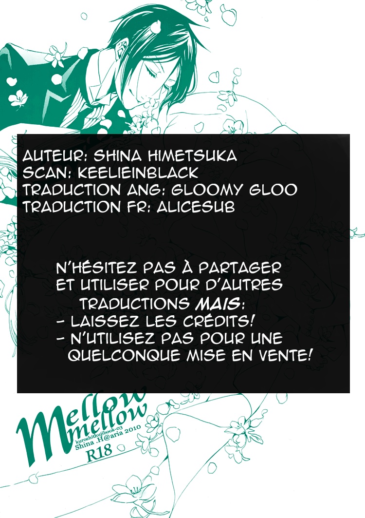 (Aria (HIMETSUKA Shina)) Kuroshitsuji dj - Mellow Mellow (Fr) Cover