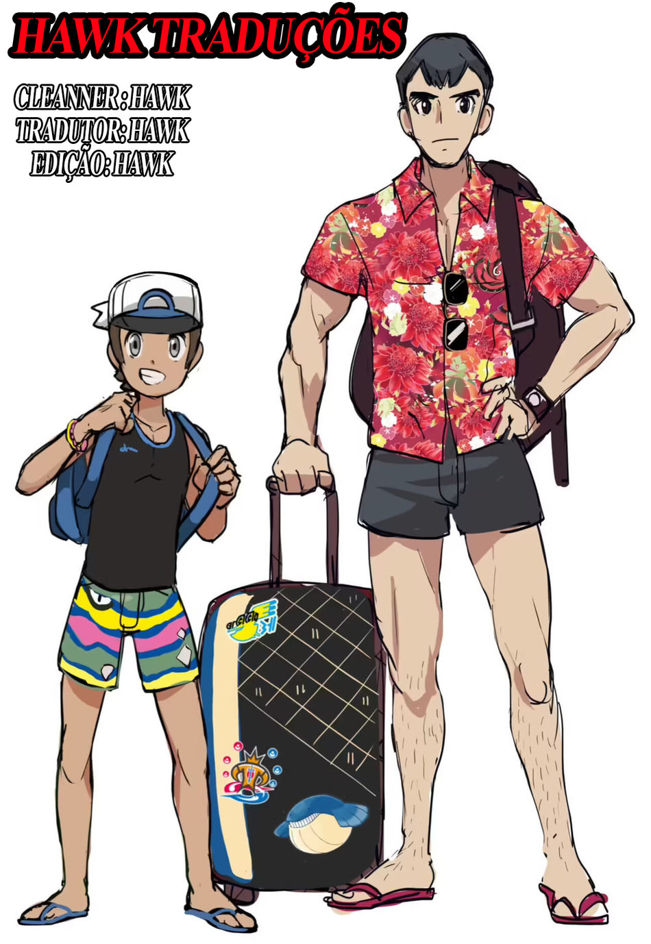 (Lilprincyvi) Pokemon Mini Comic - Alola Honeymoon - Pokemon dj (PT-Br) Cover