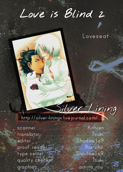 (Loveseat) Love Is Blind 2 - D.Gray-man dj (Eng) Cover