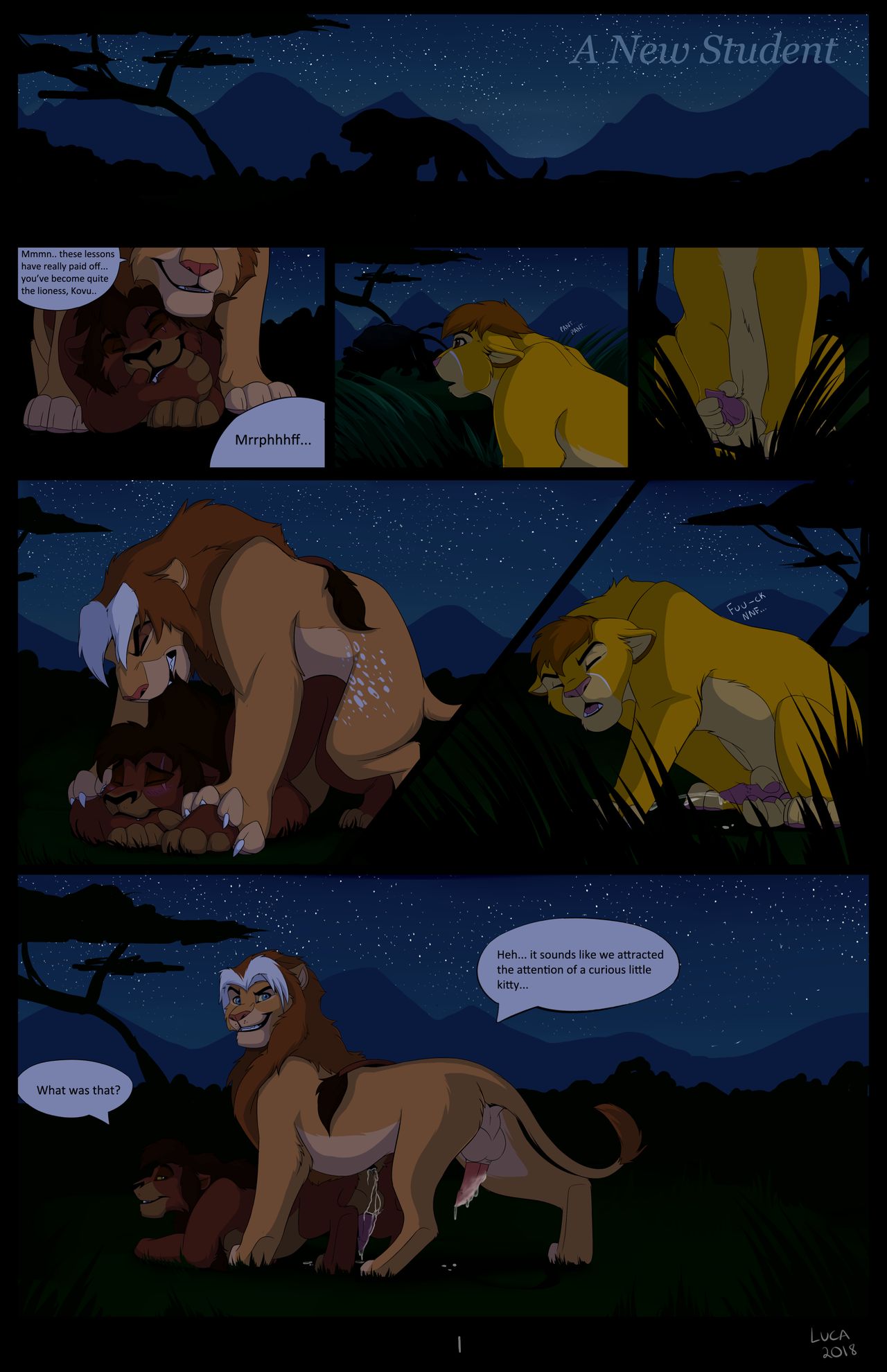 (Luca) A New Student (Eng) Cover