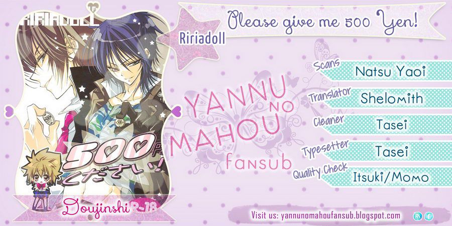 (RIRIADOLL (Takewakamaru)) Please, give me 500 Yen! - Katekyo Hitman Reborn! dj (Eng) Cover