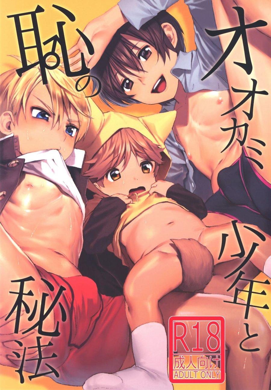 (SERVICE BOY／ Hontoku) Ookami Shounen to Haji no Hihou (kr) Cover