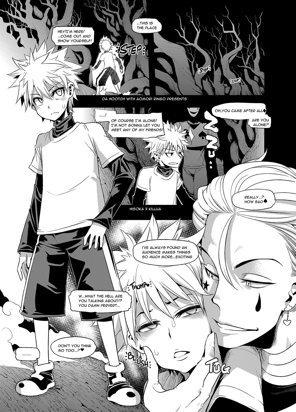 (Shindol) HxH BL comic Cover