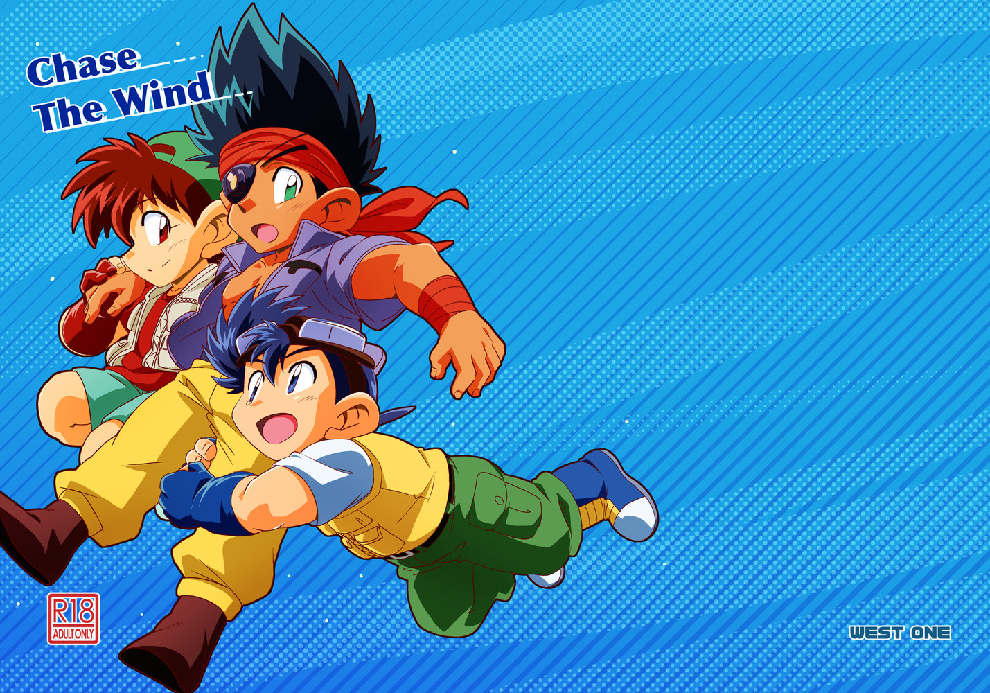 (WEST ONE (10nin)) Chase the Wind - Bakusou Kyoudai Lets & Go!! dj (Eng) Cover